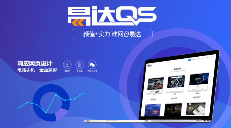 鵬博資訊易達(dá)QS快速建站，快到無朋友